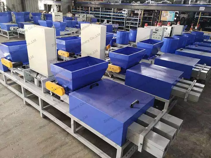 Sawdust block machine delivered to Ecuador